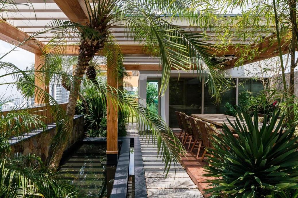 阁楼露台布置,露台抬高部分用什么做最好