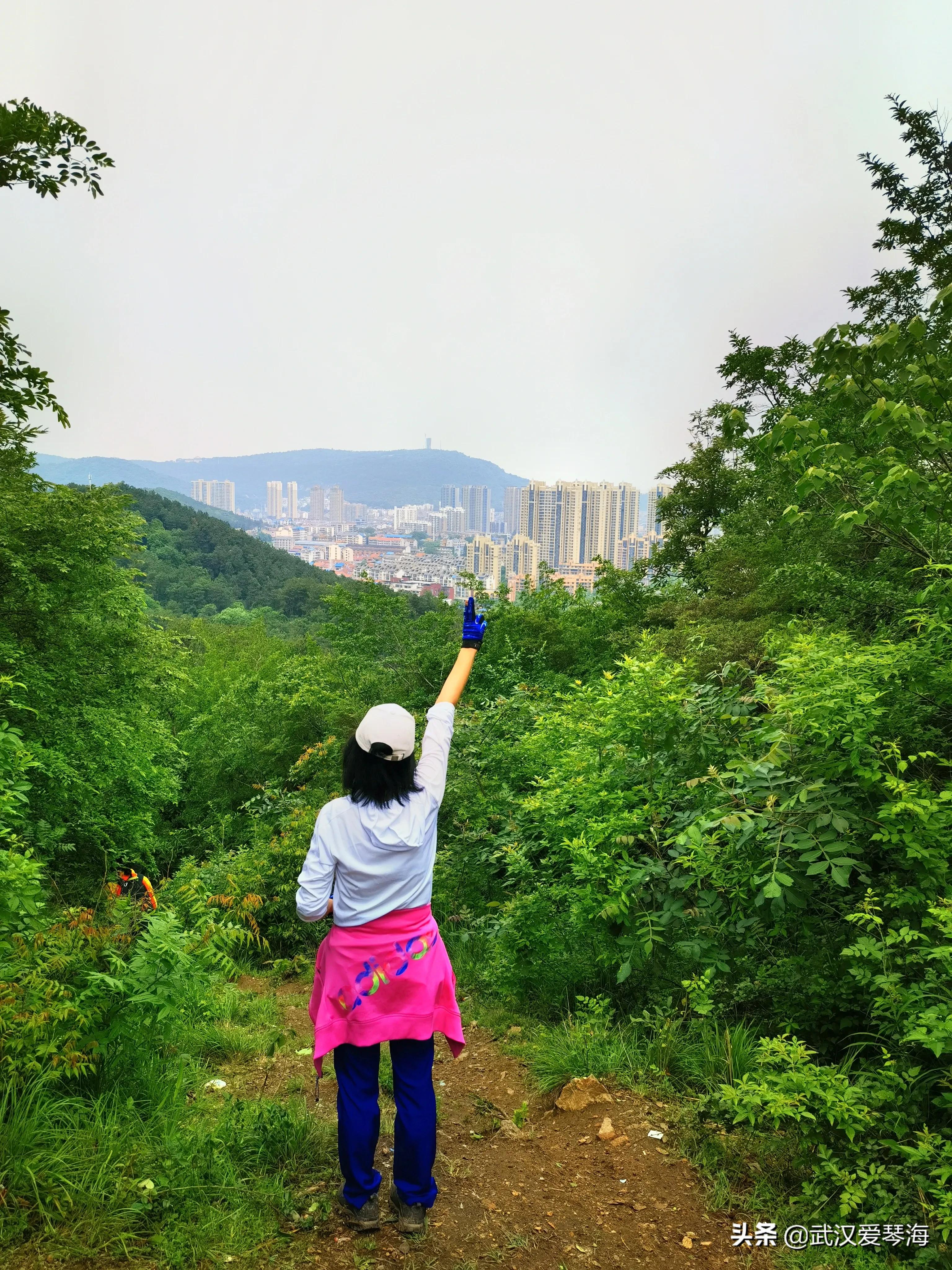武汉青龙山爬山,武汉热门旅行线路青龙山穿八分山