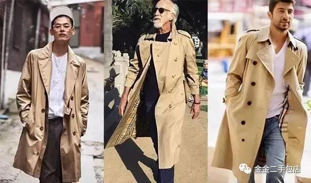 风衣burberry美国,burberry博柏利米色经典长款风衣