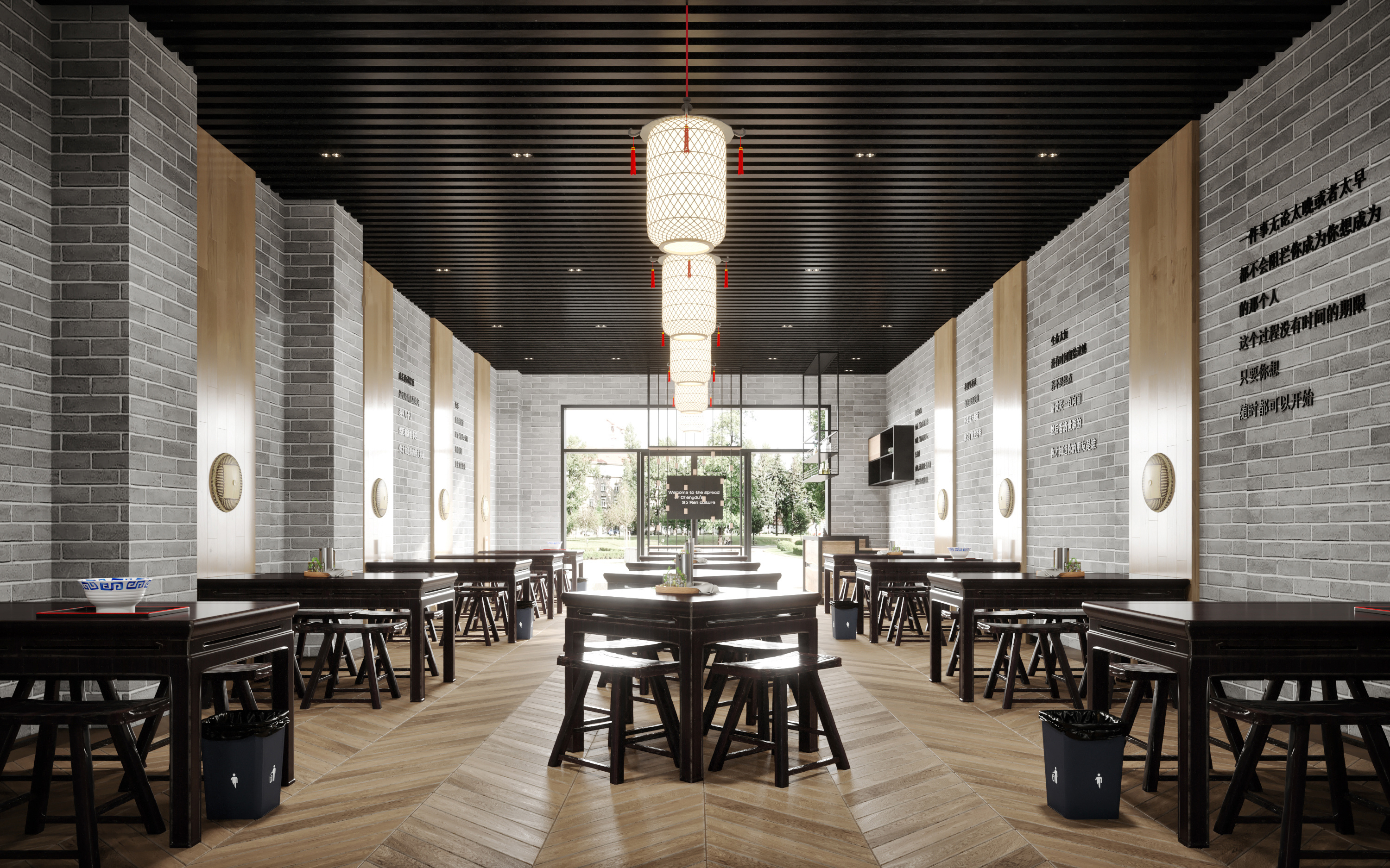 小型面馆装修怎么做比较吸引人,小型面馆内部装修图片