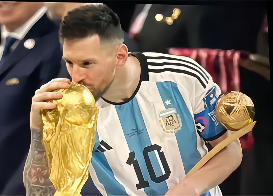 梅西成为球王的最后一次蜕变,35岁的梅西扛起了18岁梅西的愿望