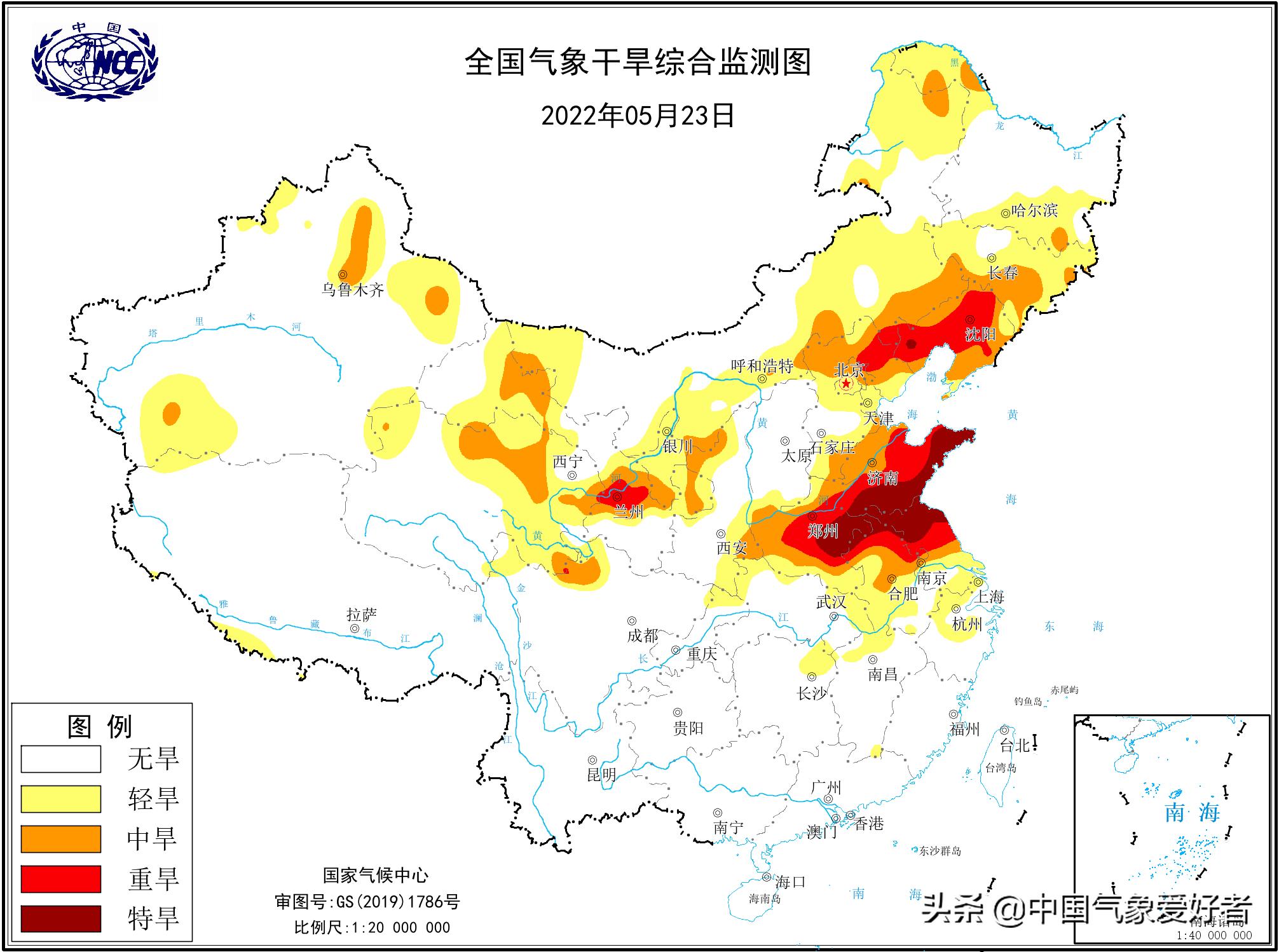 河南山东高温干旱预警,河南山东等局地迎大暴雨