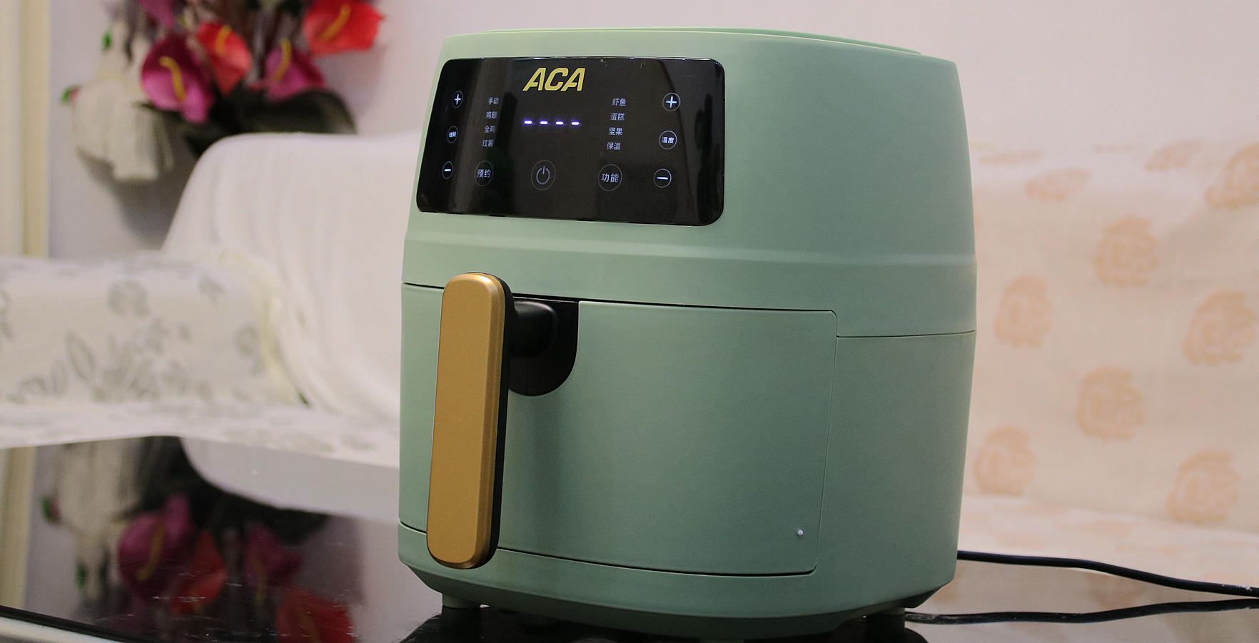 aca空气炸锅第一次使用教程,aca空气炸锅使用方法