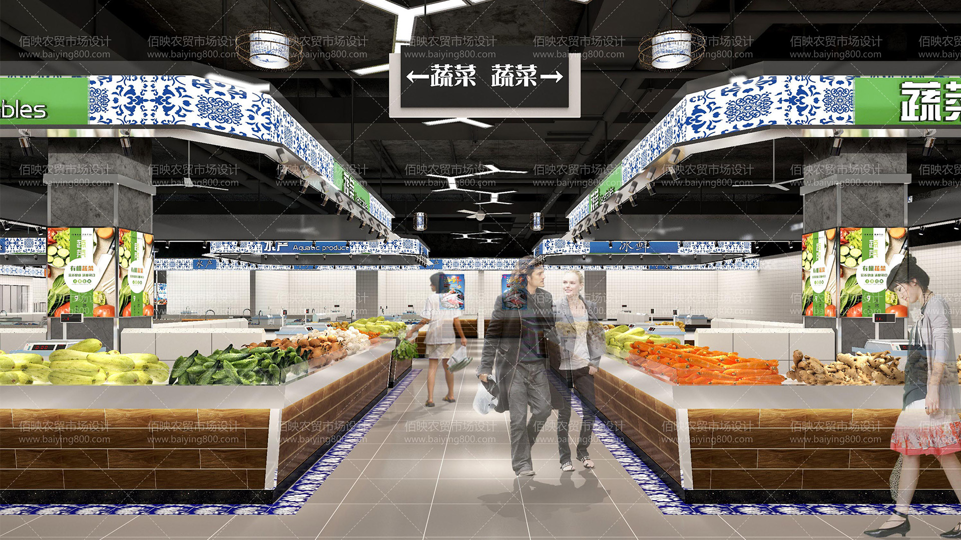 正规的农贸市场规划设计方案,农贸市场规划与设计