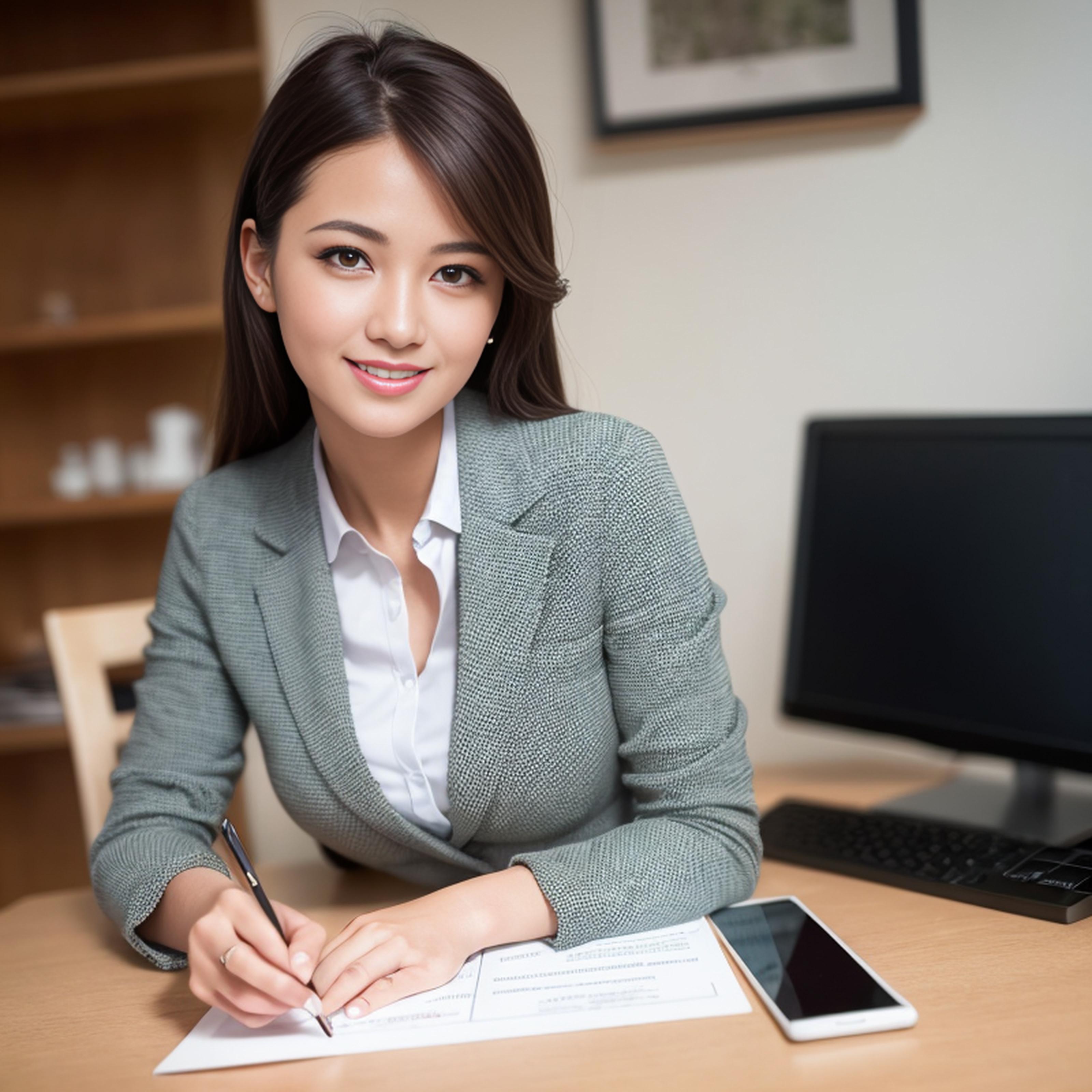 StableDiffusionAI生成的使用电脑的美女，盘点下我用过的电脑