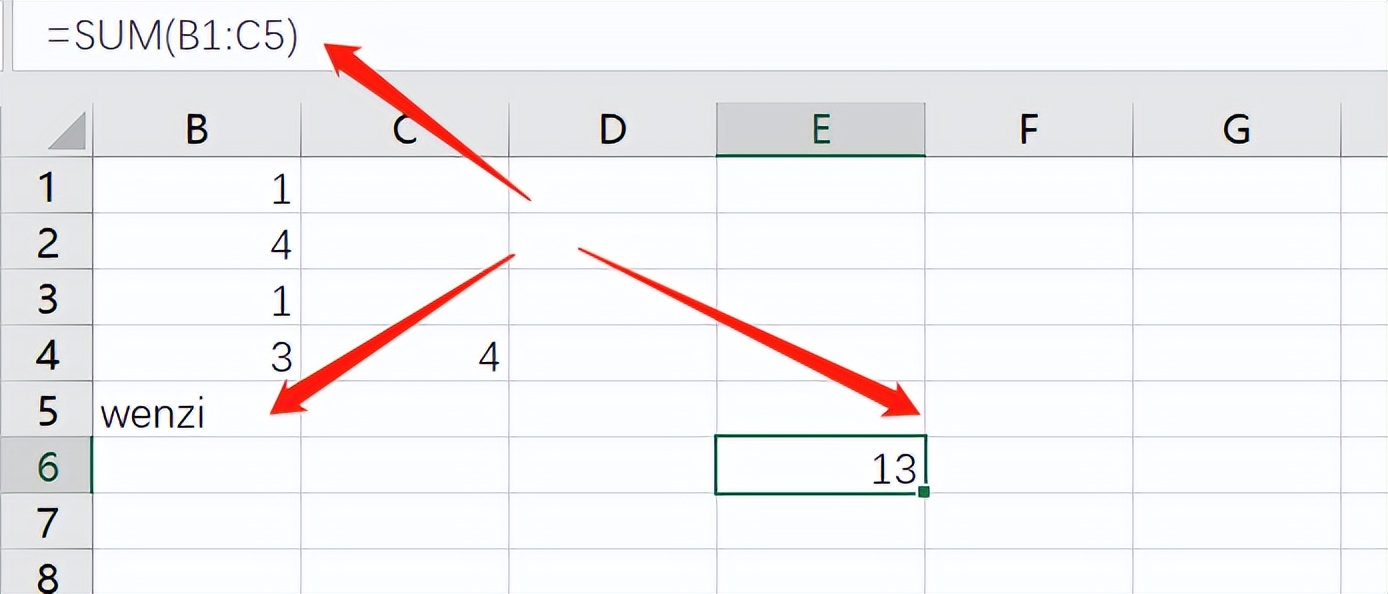 excel函数公式sumif,excel中的sum函数用法