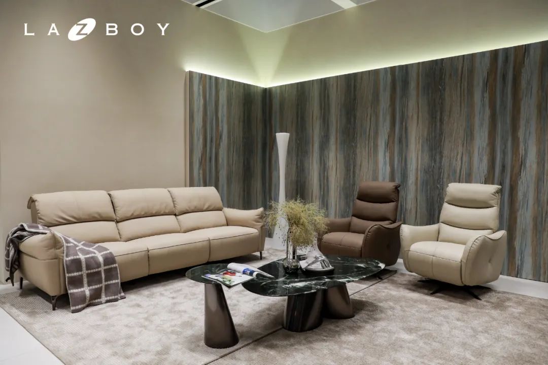 lazboy真皮多功能沙发,lazboy乐至宝功能沙发