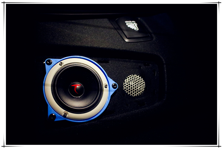 音悦汽车音响改装,宝马740音响改装案例