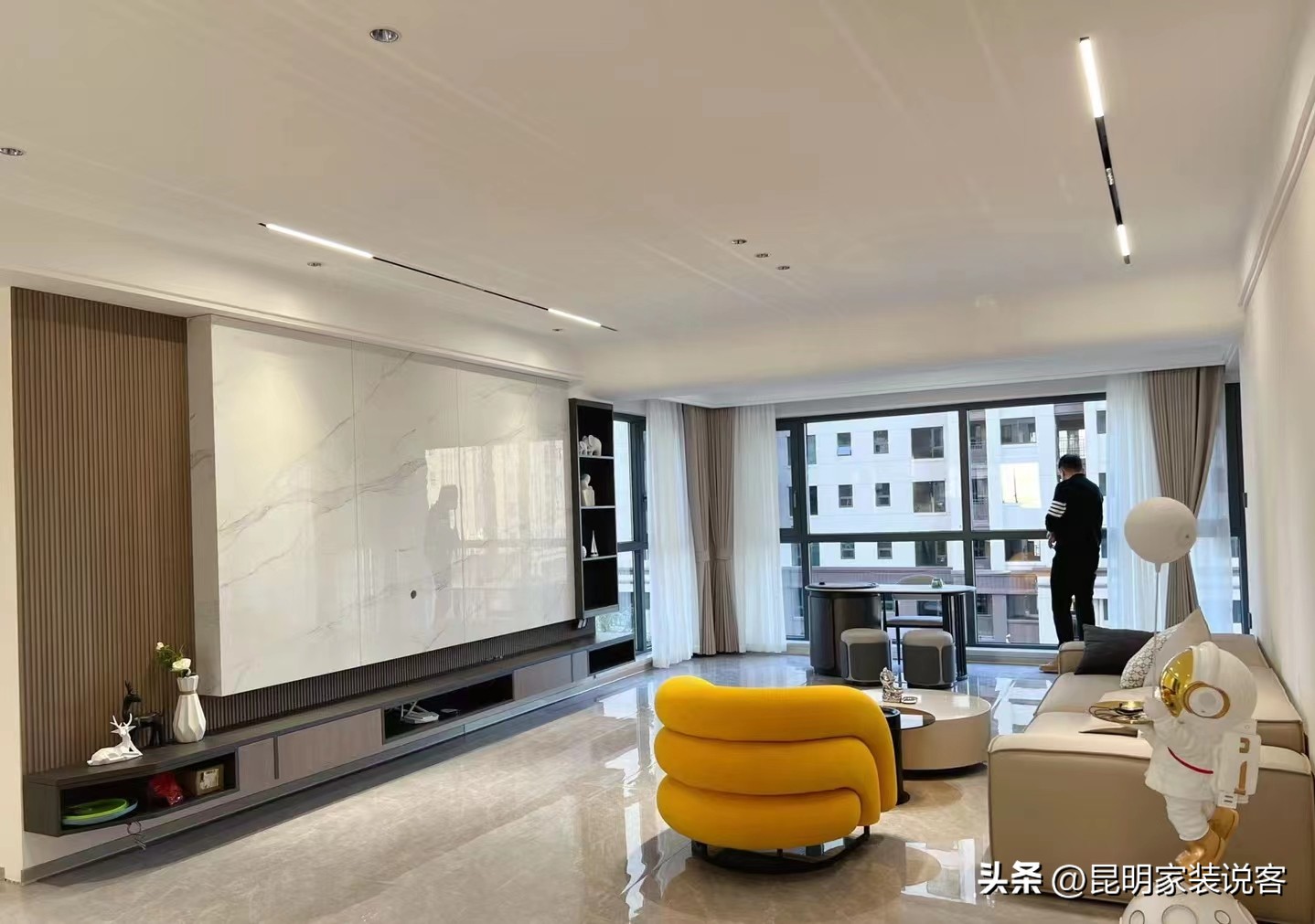 161平装修效果图,127平现代风格效果图