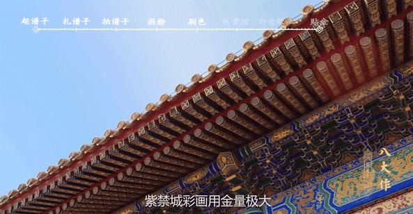 古建筑彩画设计效果图,古建筑彩画所用的颜料