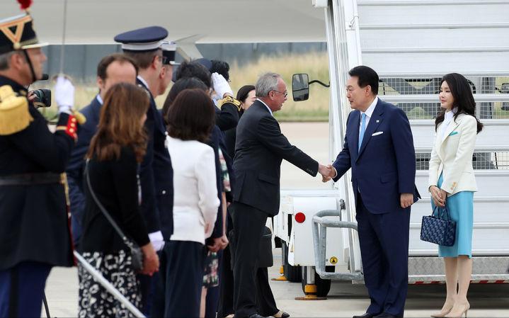 韩国第一夫人美得非常惊艳,韩国第一夫人国际首秀