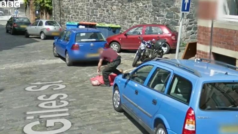 谷歌恐怖街景坐标,在谷歌地图上发现的恐怖的街景