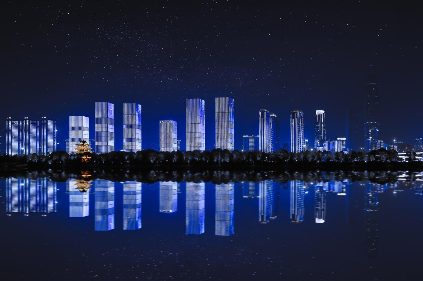 长沙看湘江夜景最好的酒店,湘江边上的最美景色地点