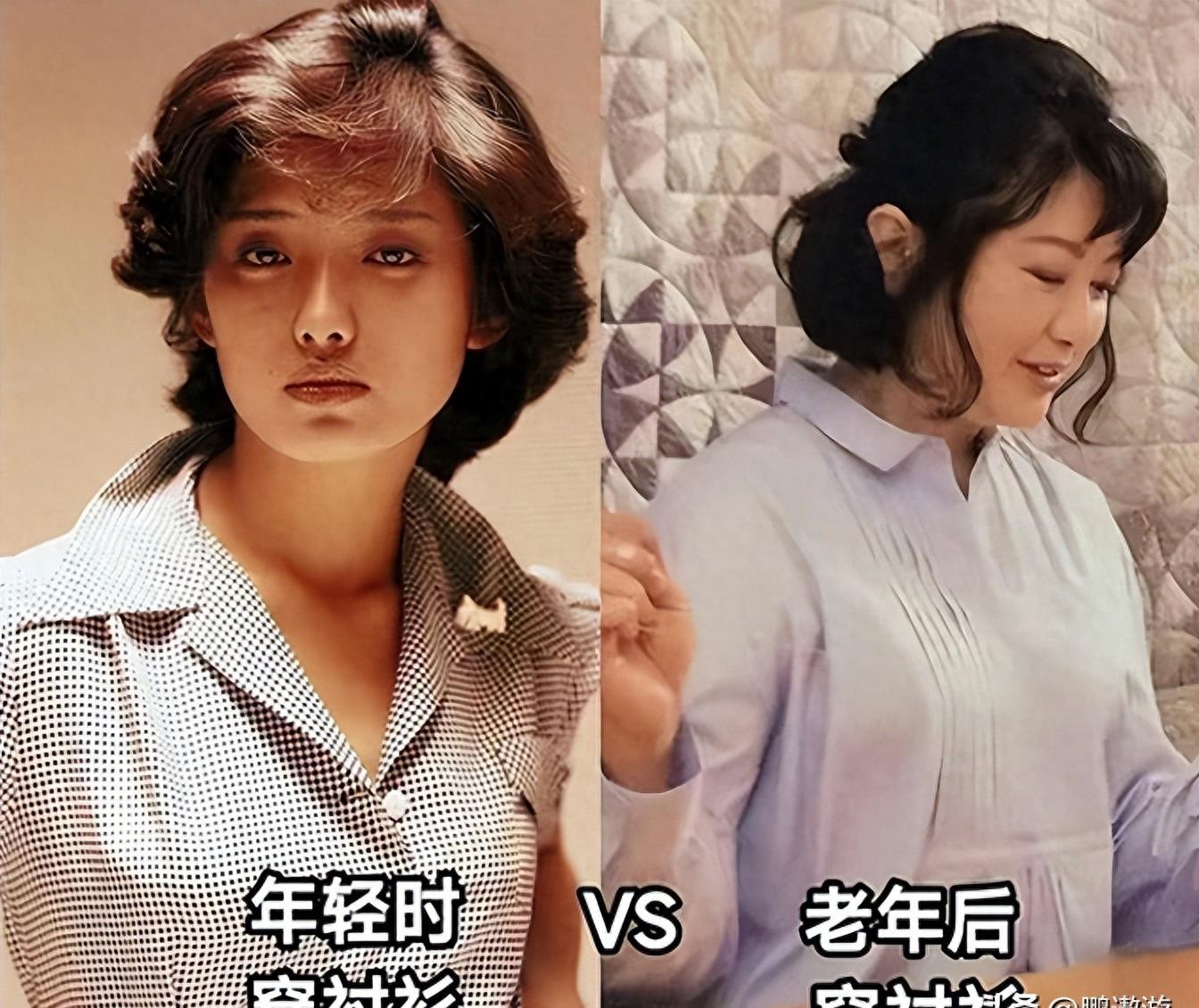 被山口百惠的老年状态惊艳到：64岁发腮发福，穿衣极简却气质高级