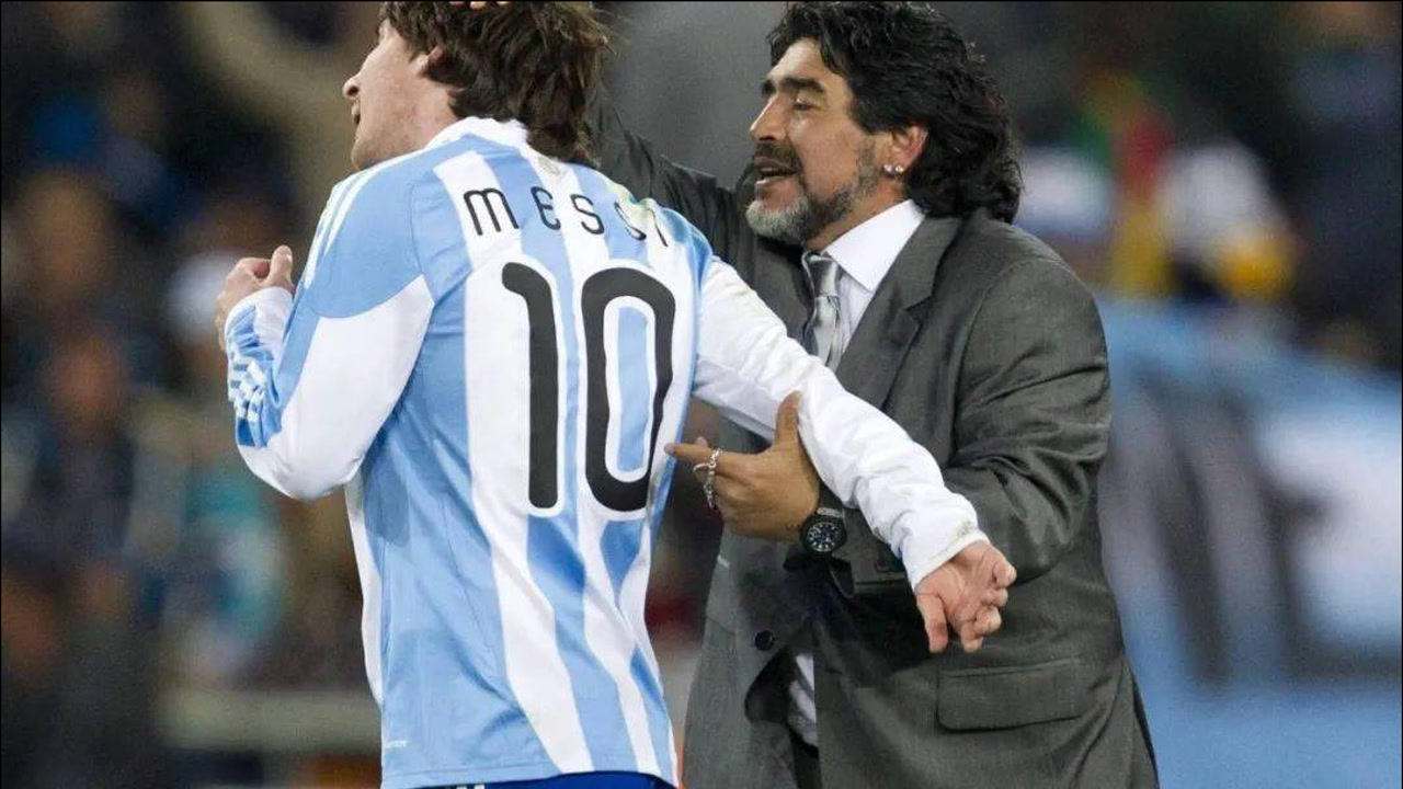 梅西vs贝利马拉多纳,梅西和马拉多纳谁更厉害