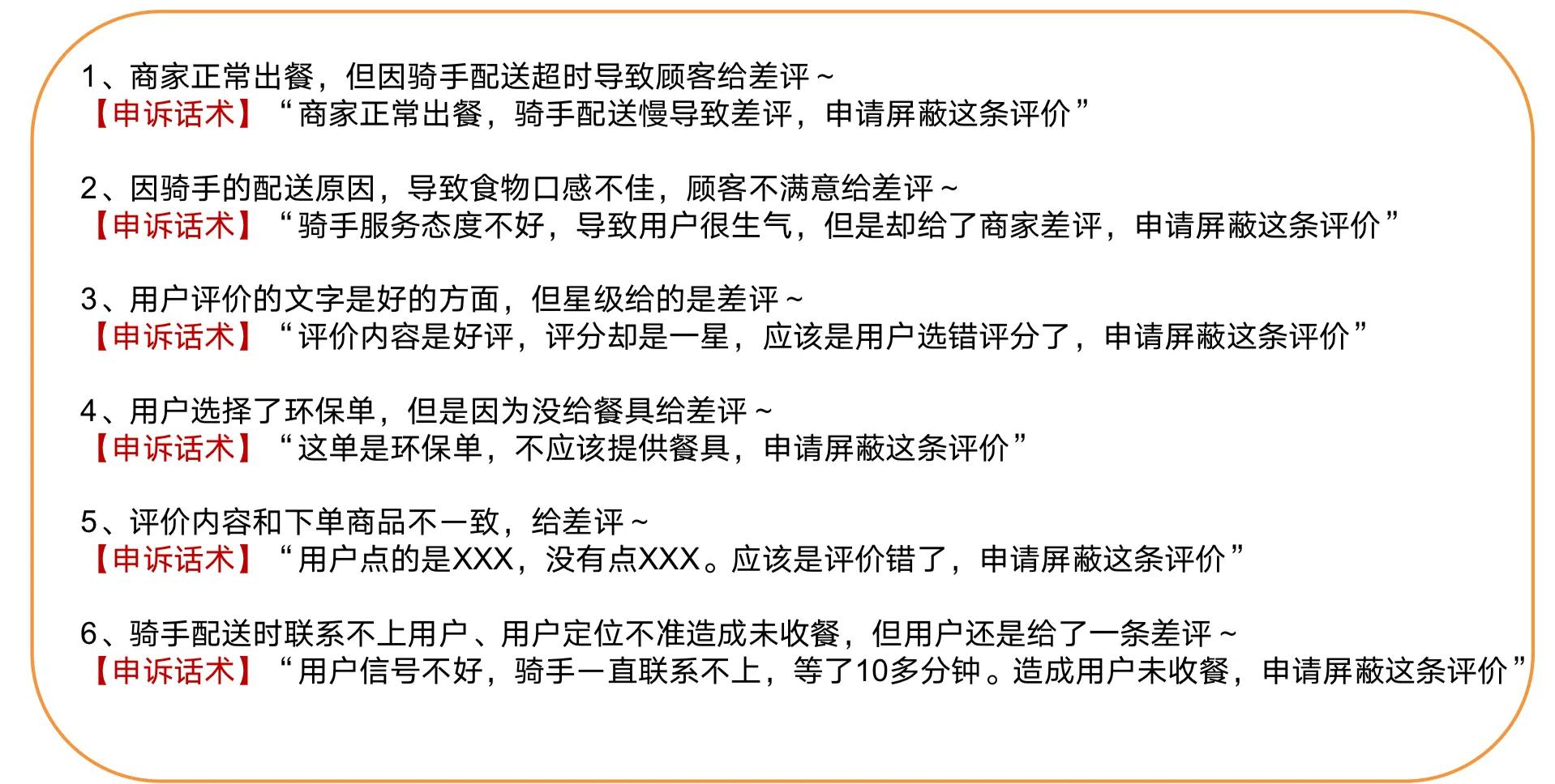 外卖差评申诉失败后怎么重新申诉,外卖差评如何申诉成功率高