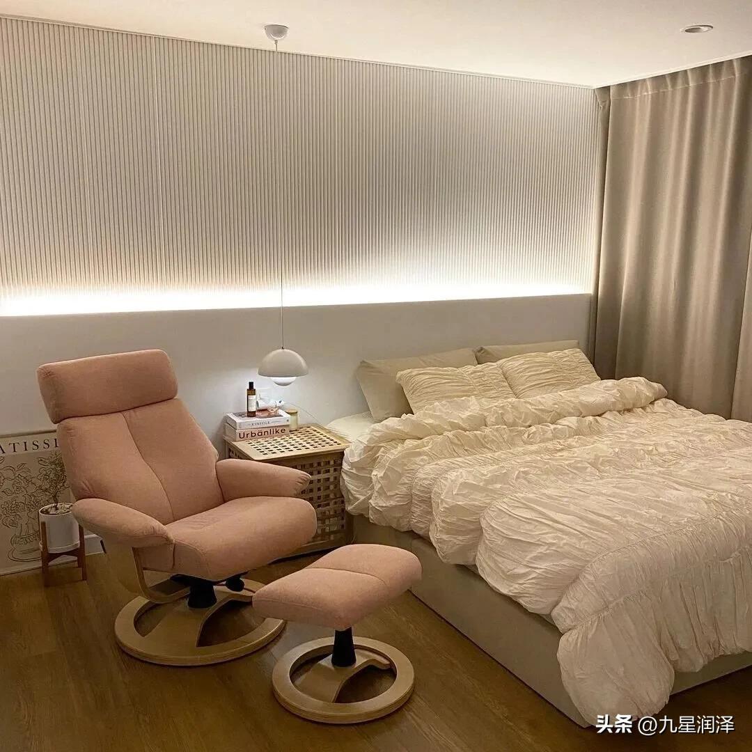 集成墙板床头背景墙装修效果图,床头乳胶漆背景墙装修效果图