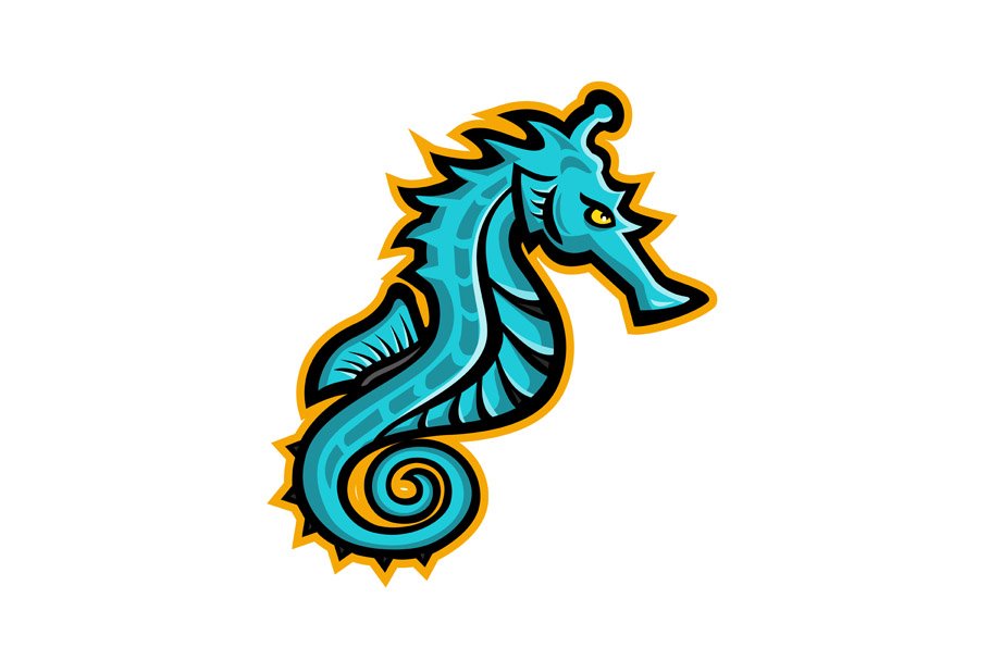 logos：海马不是马！一组很有活力的海马元素标志设计分享