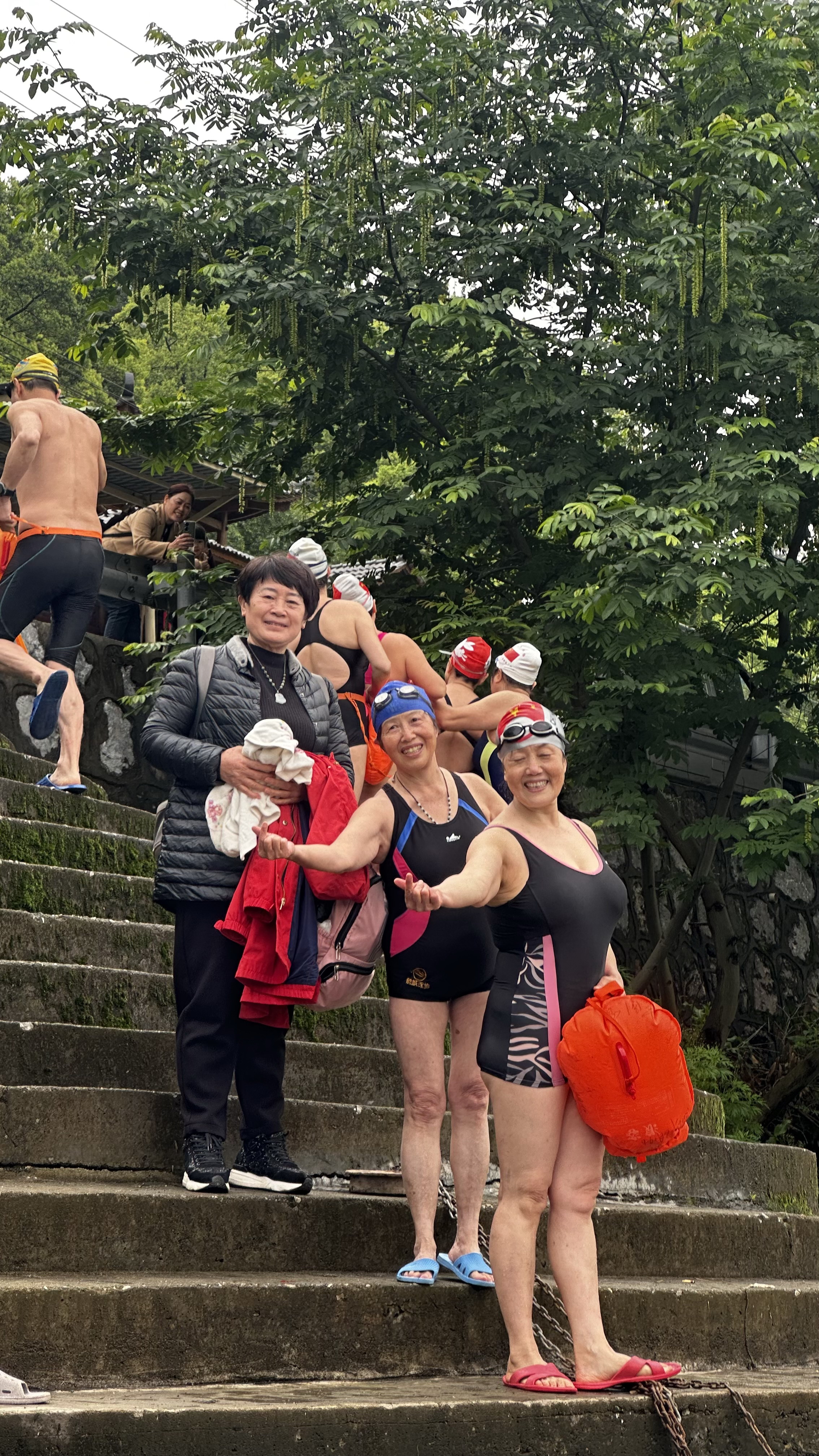 怀化第六届运动会游泳比赛,怀化鹤城泳协漂流