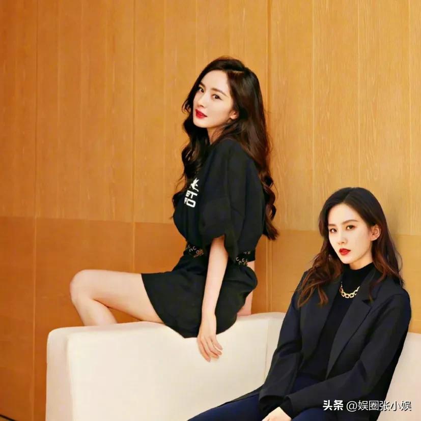 刘诗诗和杨幂同一天生日,杨幂为刘诗诗庆生合体发糖