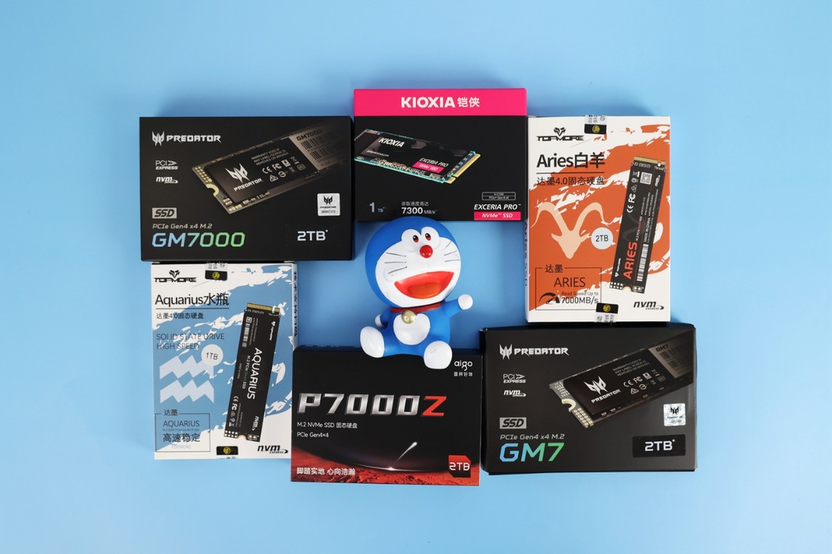 市售六款热门固态硬盘性能横评——谁才是PCIe4.0硬盘性价比之王