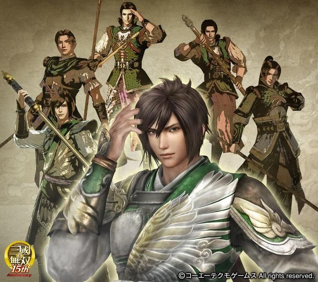 真三国无双姜维模型,真三国无双1姜维进化史