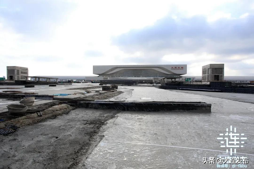 大连北站最近图片,大连北站以前是什么面貌