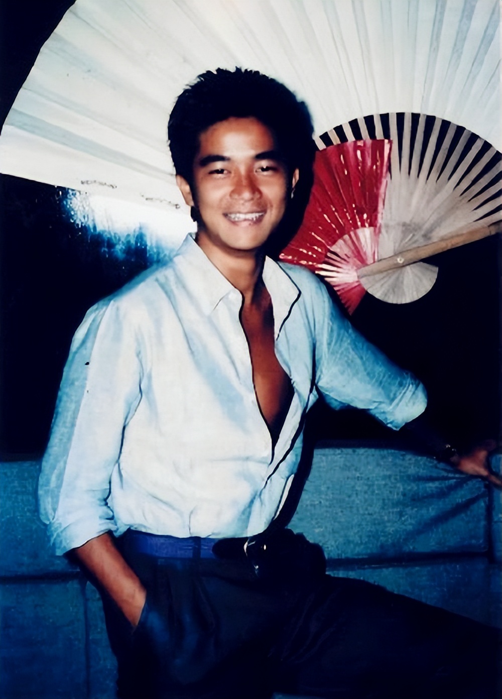 陈百强衣着品味帅到炸,陈百强时尚品味