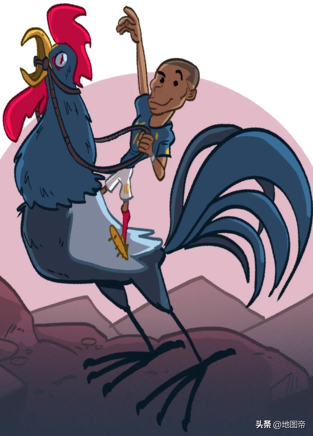 法国大战英格兰，怎么像是非洲内战？