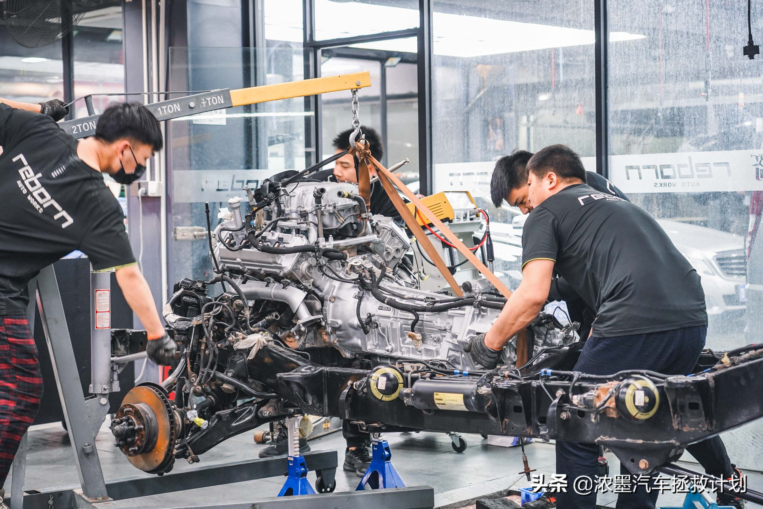 上篇｜用极致的工艺修复16年前的LX470，无惧疾风骤雨放怀前行