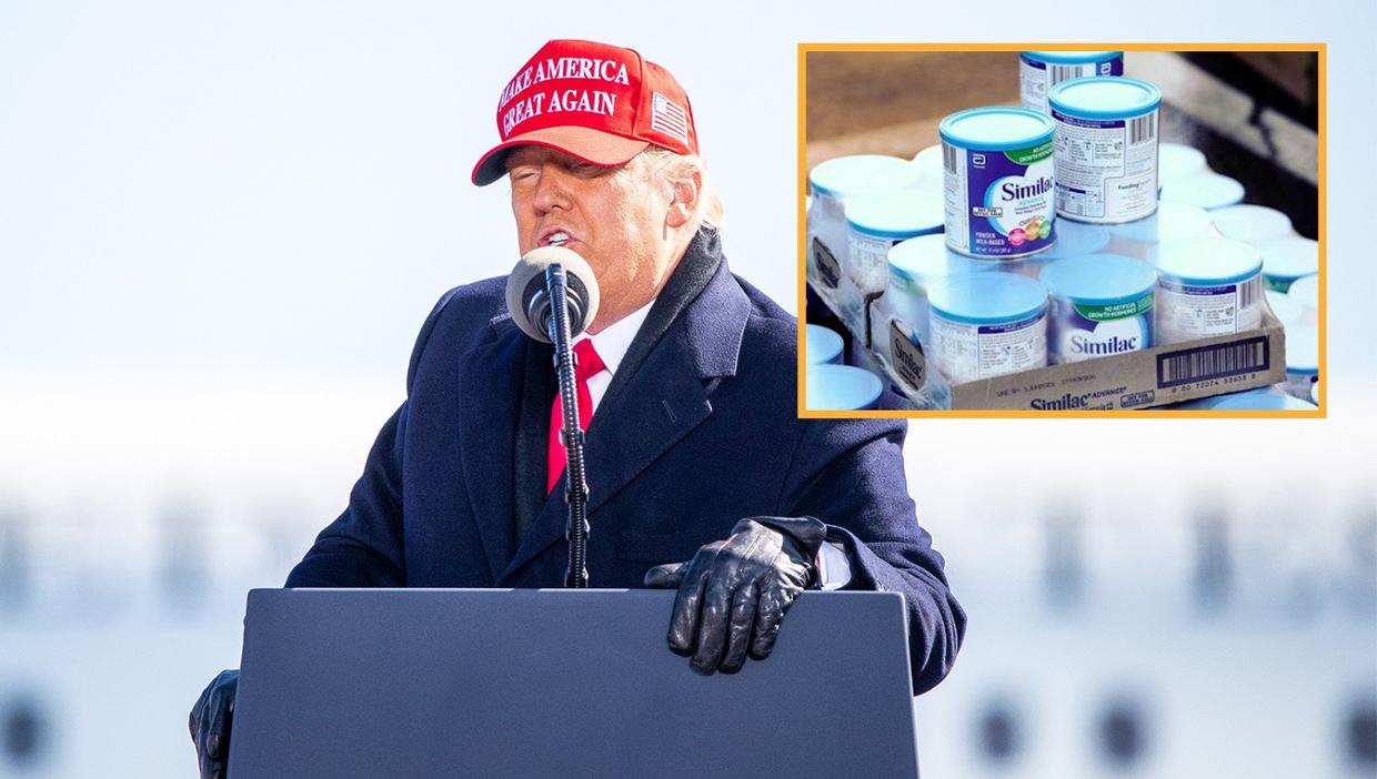 美国婴幼儿配方奶粉短缺,美国婴儿奶粉供应遭遇短缺