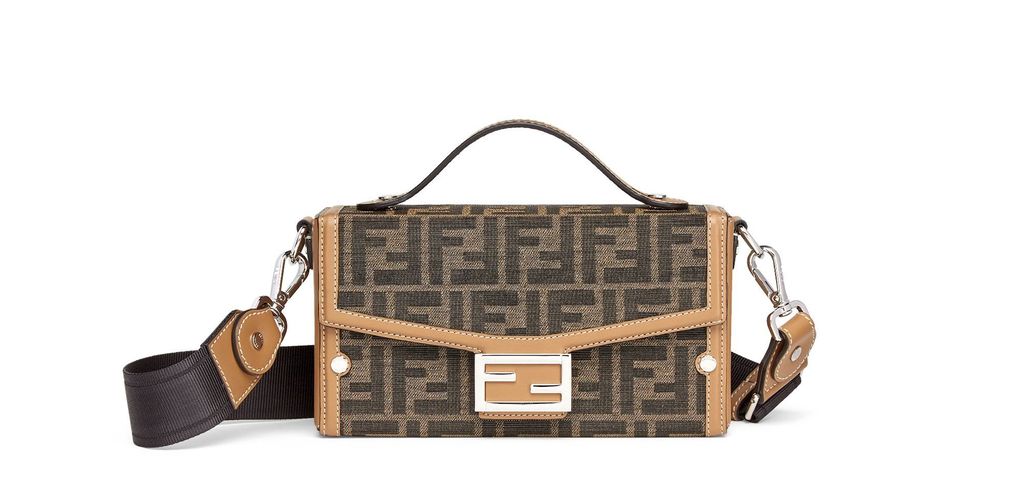 fendi老花双肩包,fendi老花风情