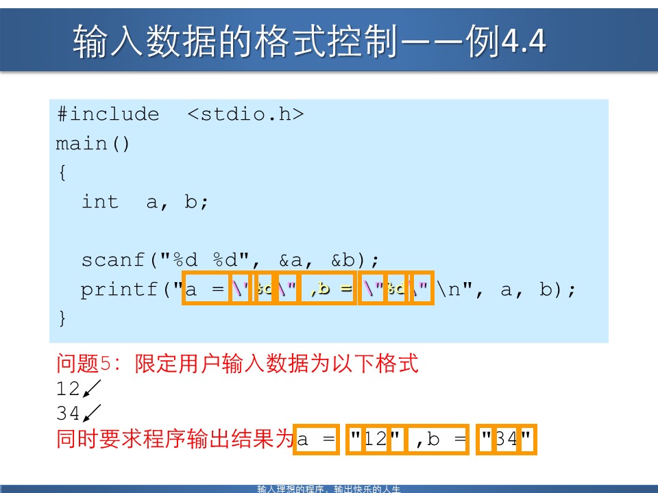 c语言键盘输入数据用什么函数,c语言从键盘输入数据的正确形式