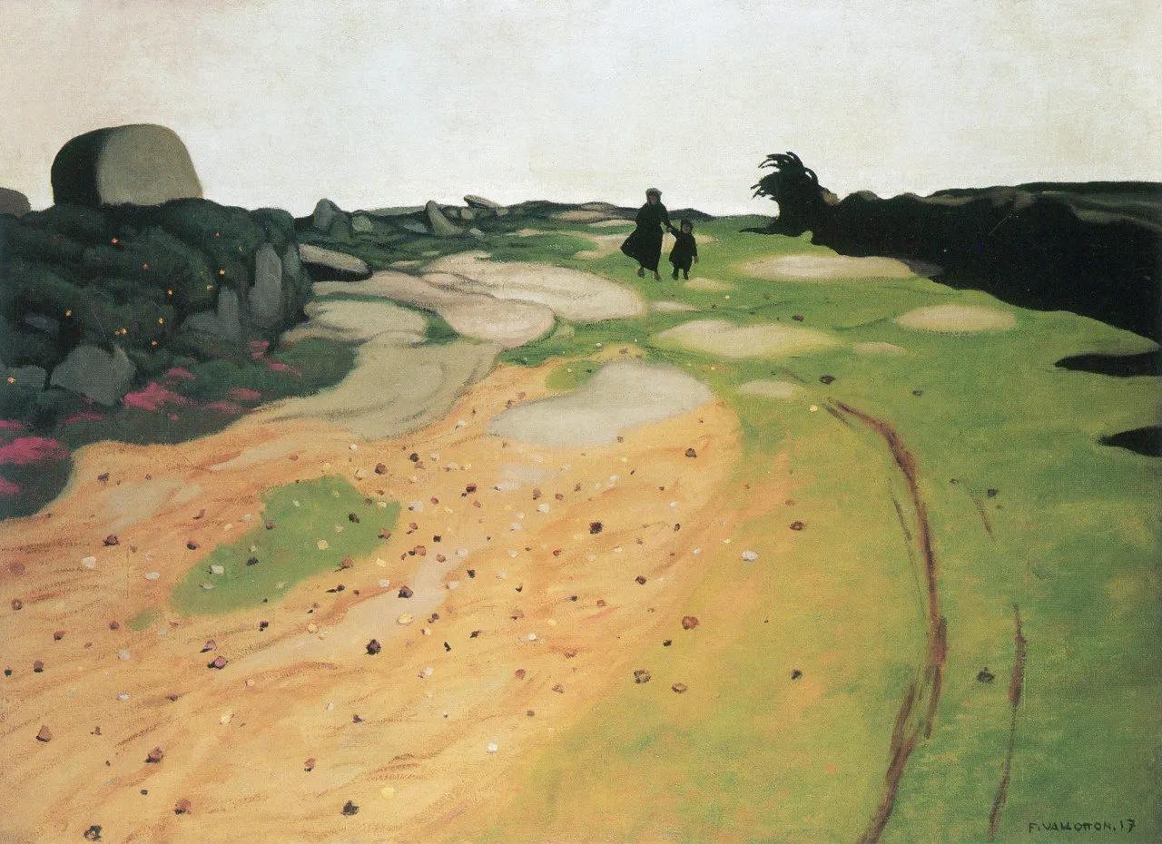 一组极具个人风格的插画,一组很有意境的插画