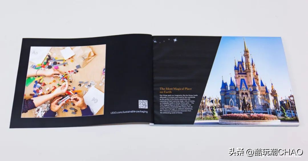 和迪士尼城堡一样高的乐高,和迪士尼乐园相似的城堡