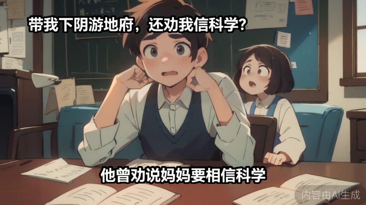 带我下阴游地府，还劝我信科学？#漫画