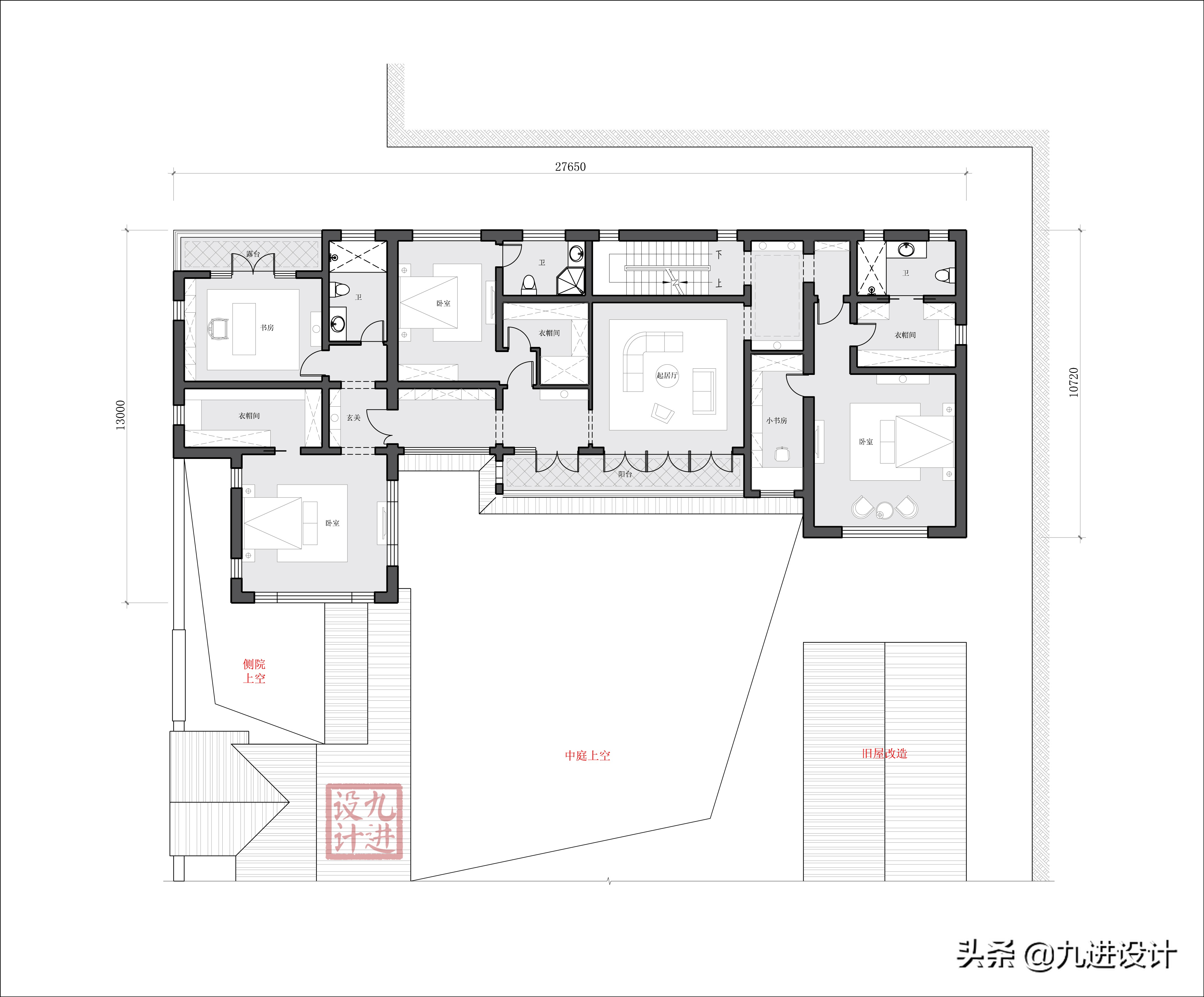 中式建筑以院为中心,中式院子诗意的生活场景