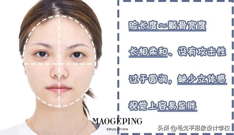 圆脸肿眼泡怎么化妆变美,短圆脸超详细伪素颜妆教程