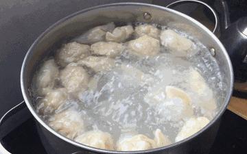 一次吃到三种口味的水饺,一次吃了40个水饺