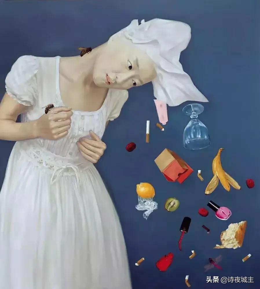 何红蓓人物油画作品欣赏,画家何红舟油画作品