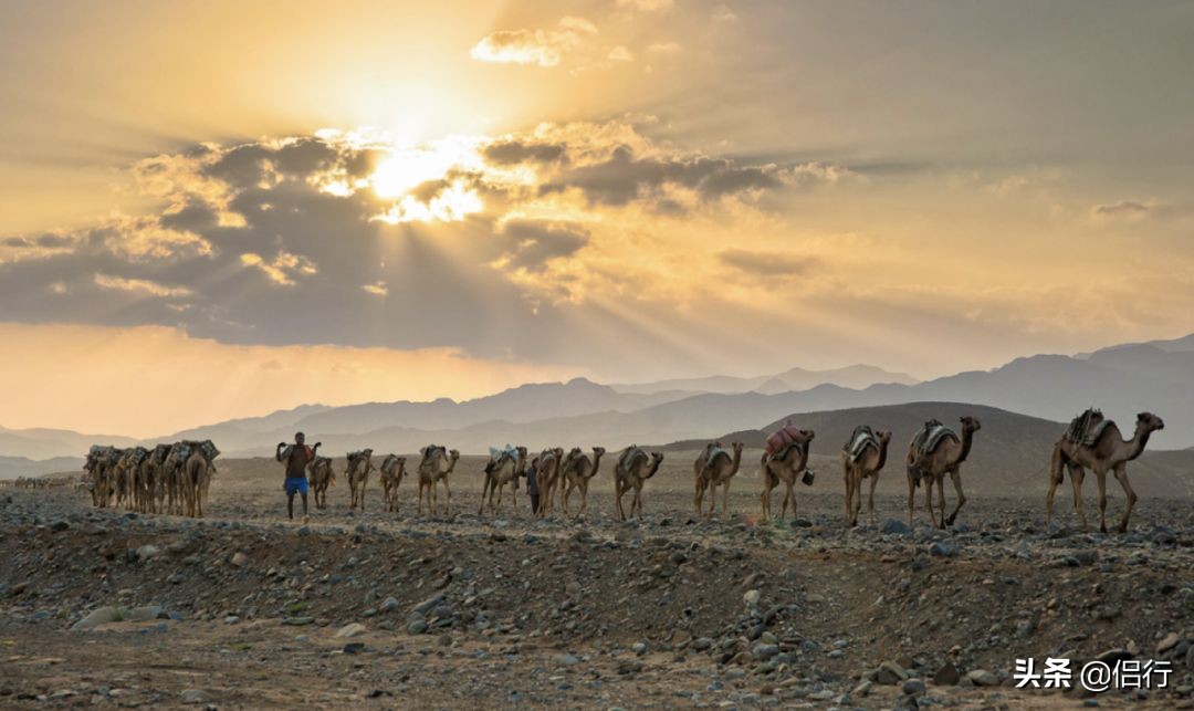 在非洲的死海，探访最接近地狱之门的人