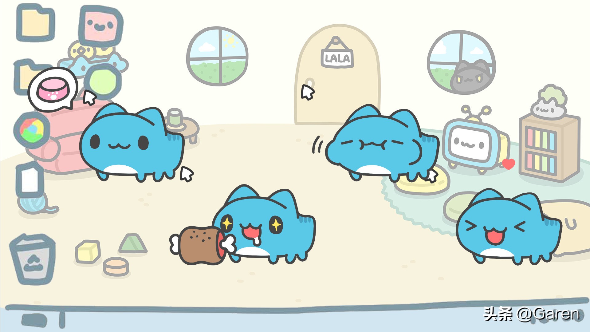 《屏幕猫虫咖波》：一款相当可爱的桌面宠物软件