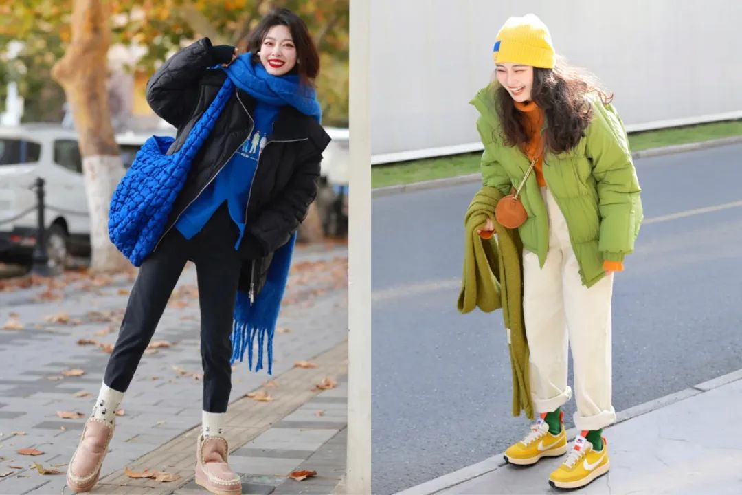 冬季露腿穿搭才真时髦,遮腿型的冬季穿搭