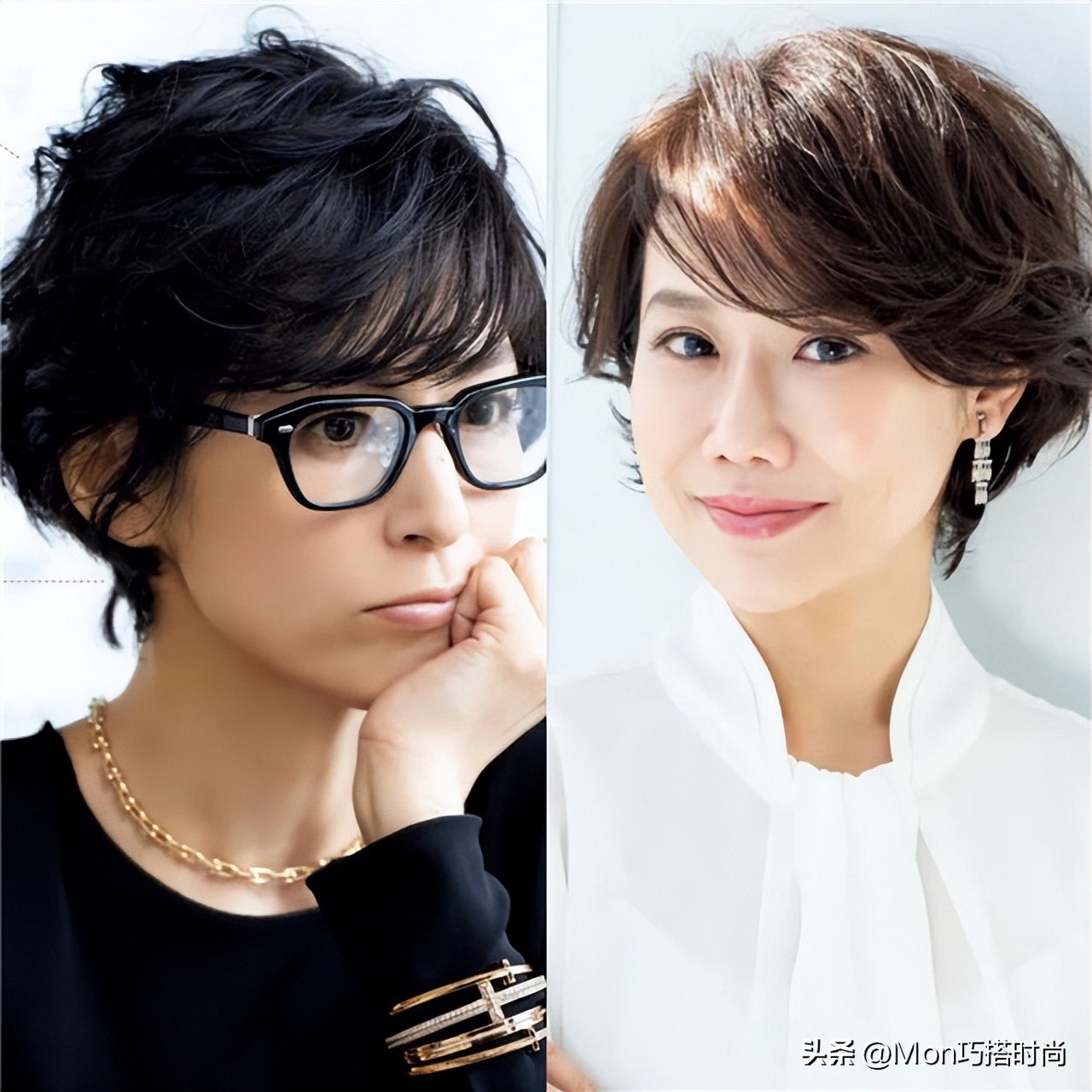 适合中年烫小卷的发型,头发卷烫什么发型减龄