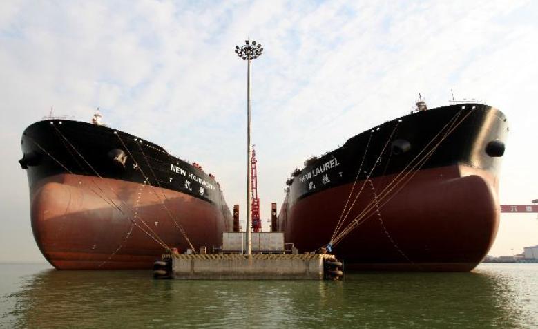 世界最大吨位油轮排名,中国最大吨位的货轮