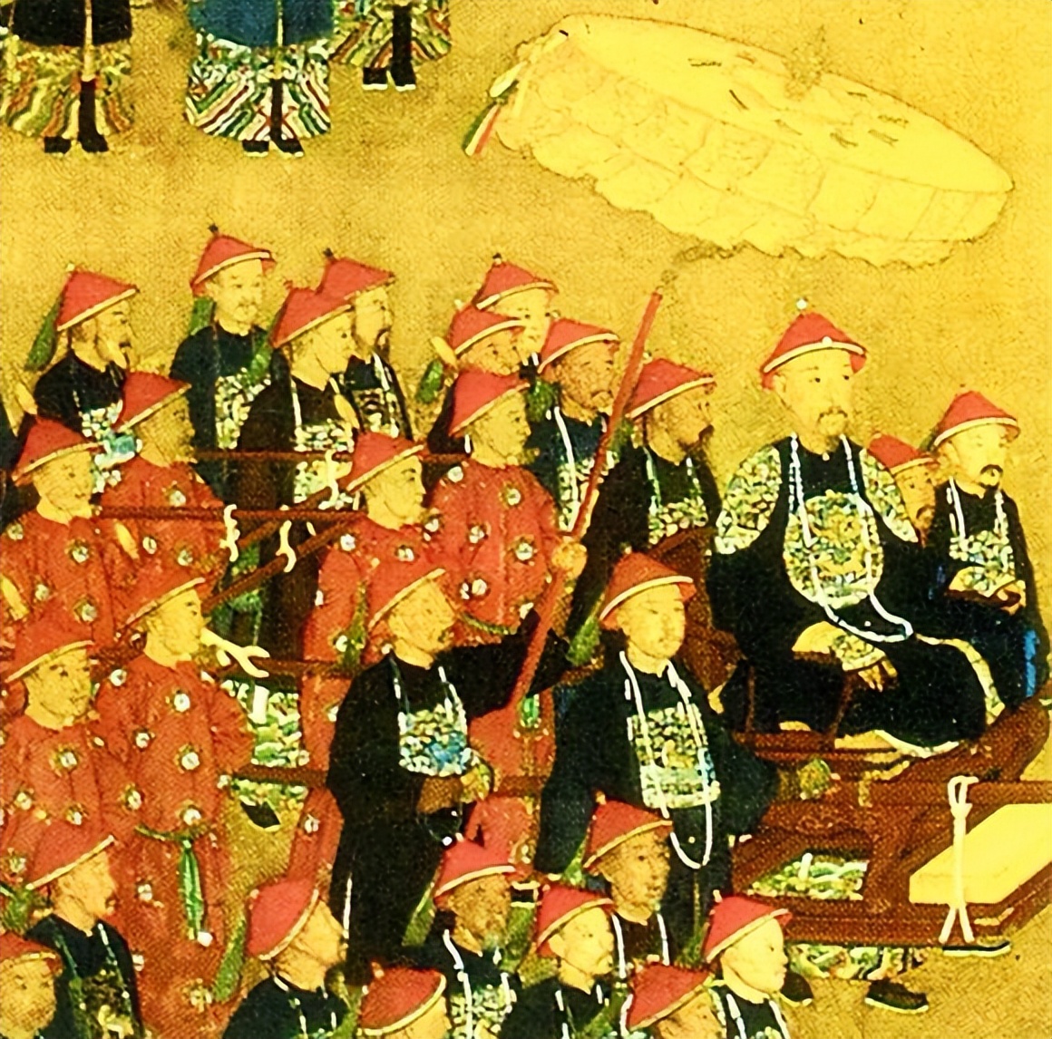 伞的历史来源图片,古代伞的作用与用途