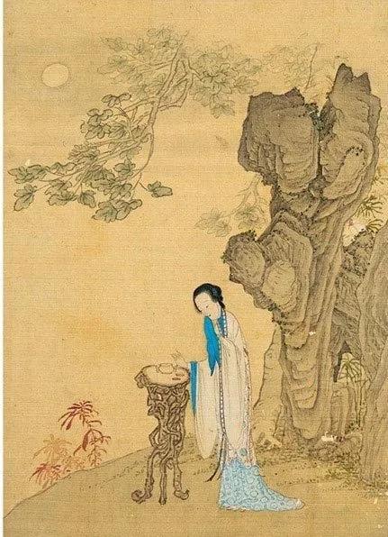 这位明万历年间的“*宫春**画”名家,因人物画被后人记住