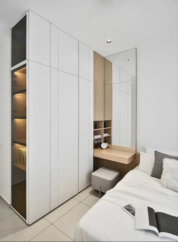 与其花钱装满柜子，从4个地方偷省出0.5㎡做“薄侧柜”，省钱实用