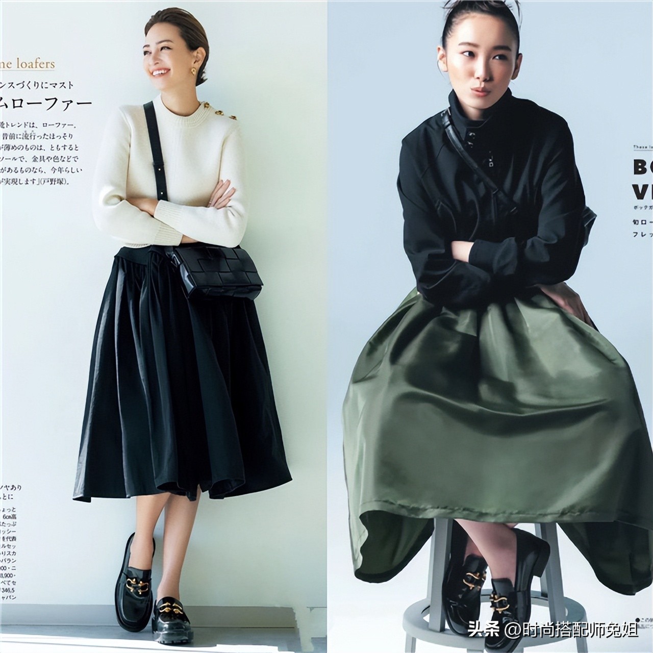 中年女性穿哪个款式乐福鞋,中年女人穿的乐福鞋怎么搭配