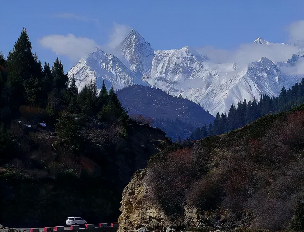 走进云南怒江篇,怒江大峡谷全景实拍